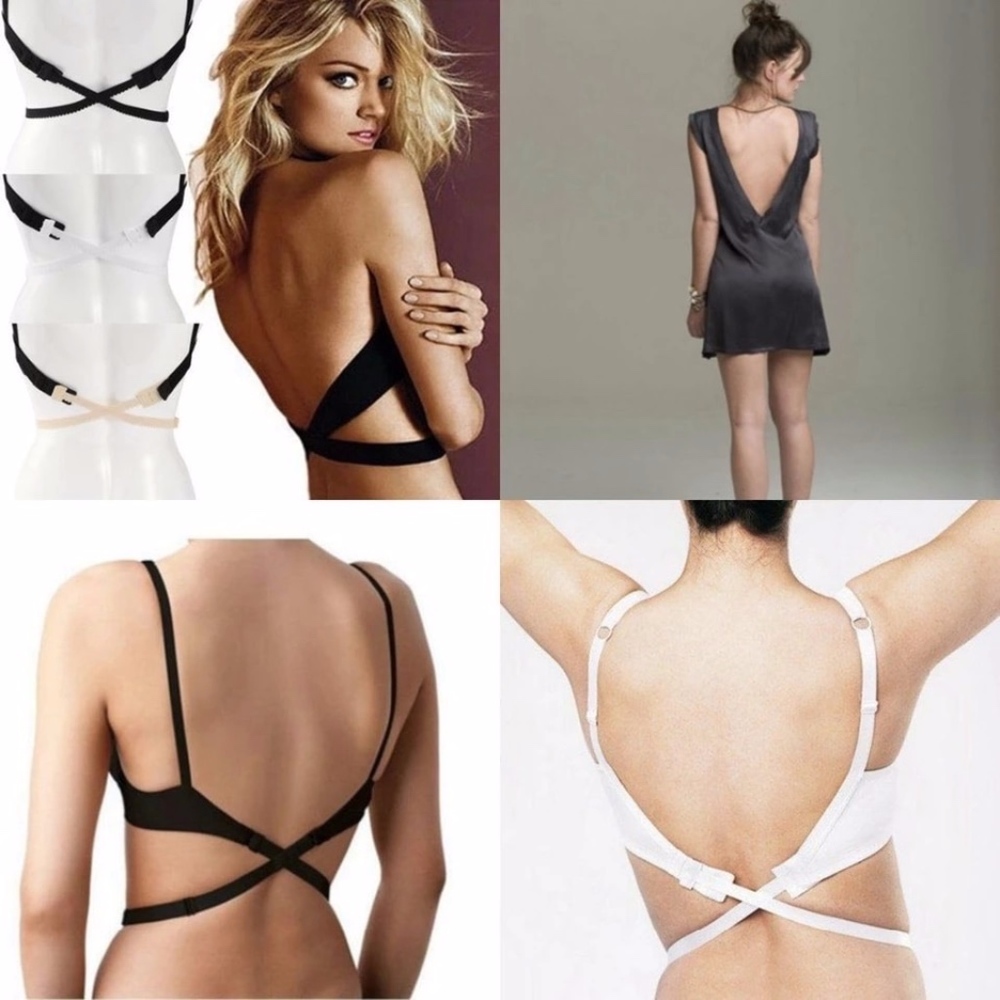 Low Back Bra Strap Backless Extender Straps - Picture 2 of 11